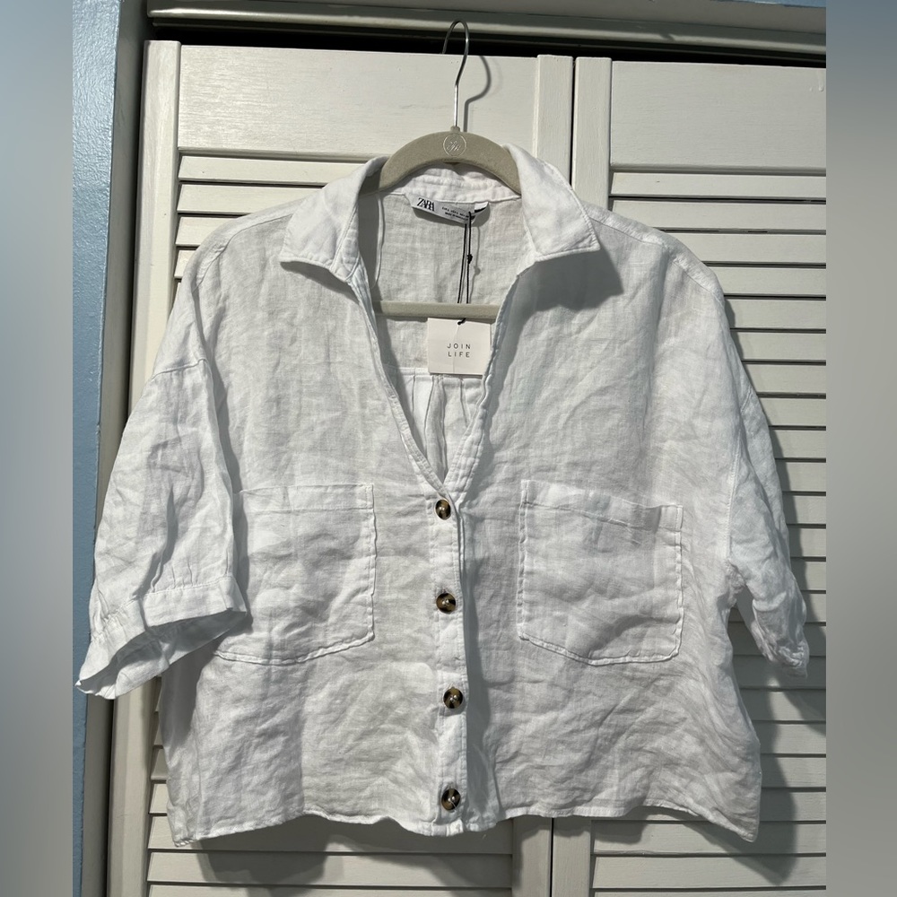 Zara cropped top